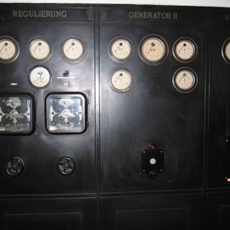 Schalttafel, alter Teil